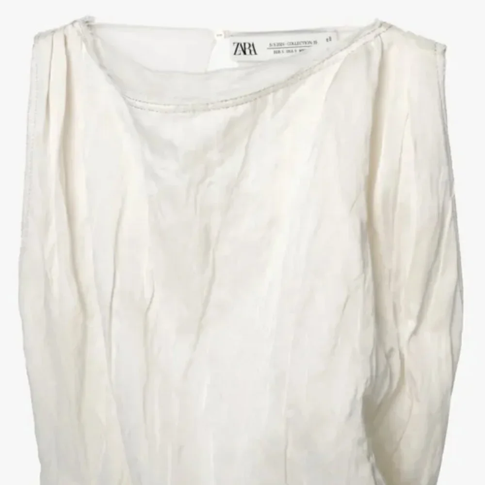 Zara Wrinkled Midi Dress Limited Edition